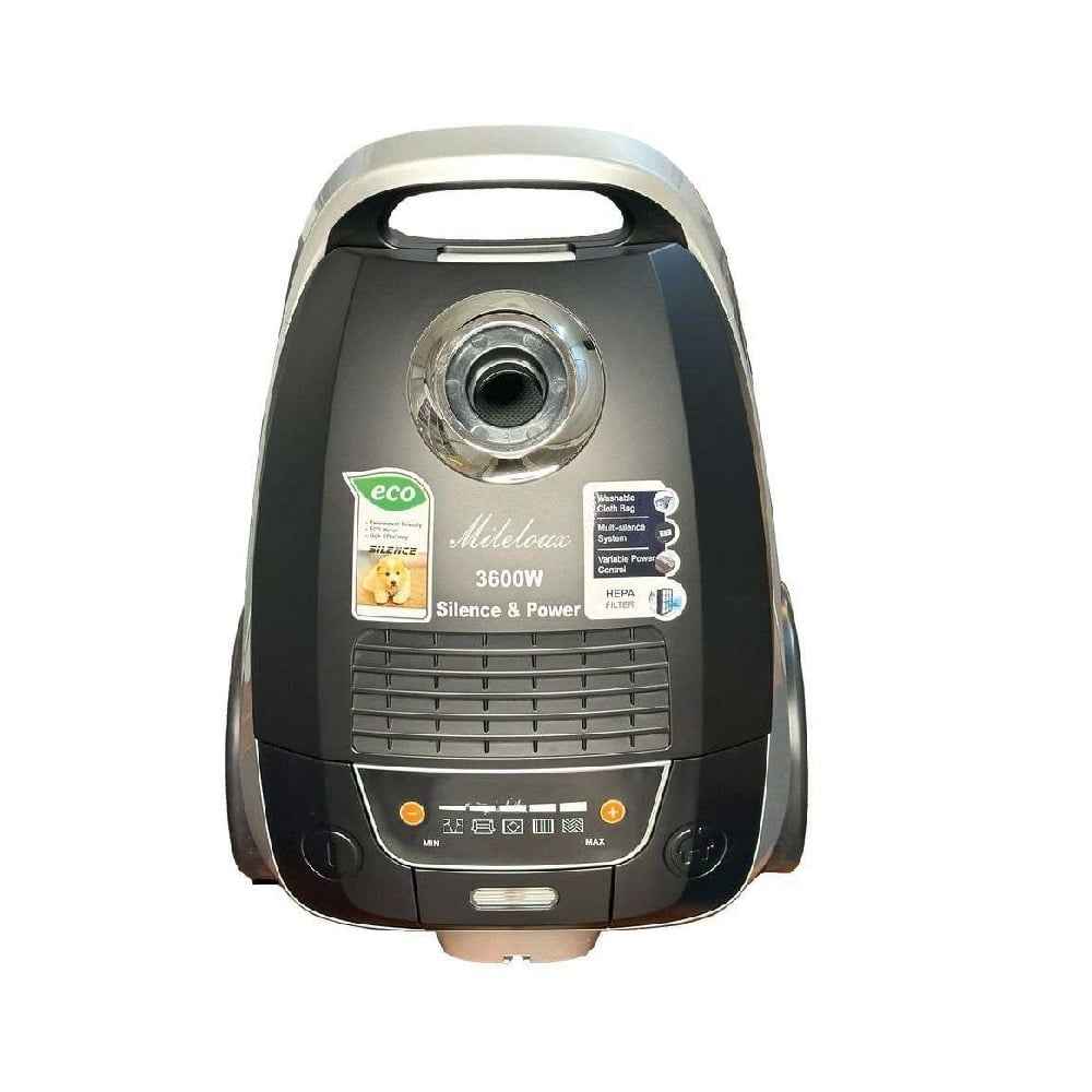جاروبرقی سوپرا فیلتر مایللوکس 3600 وات (مشکی)