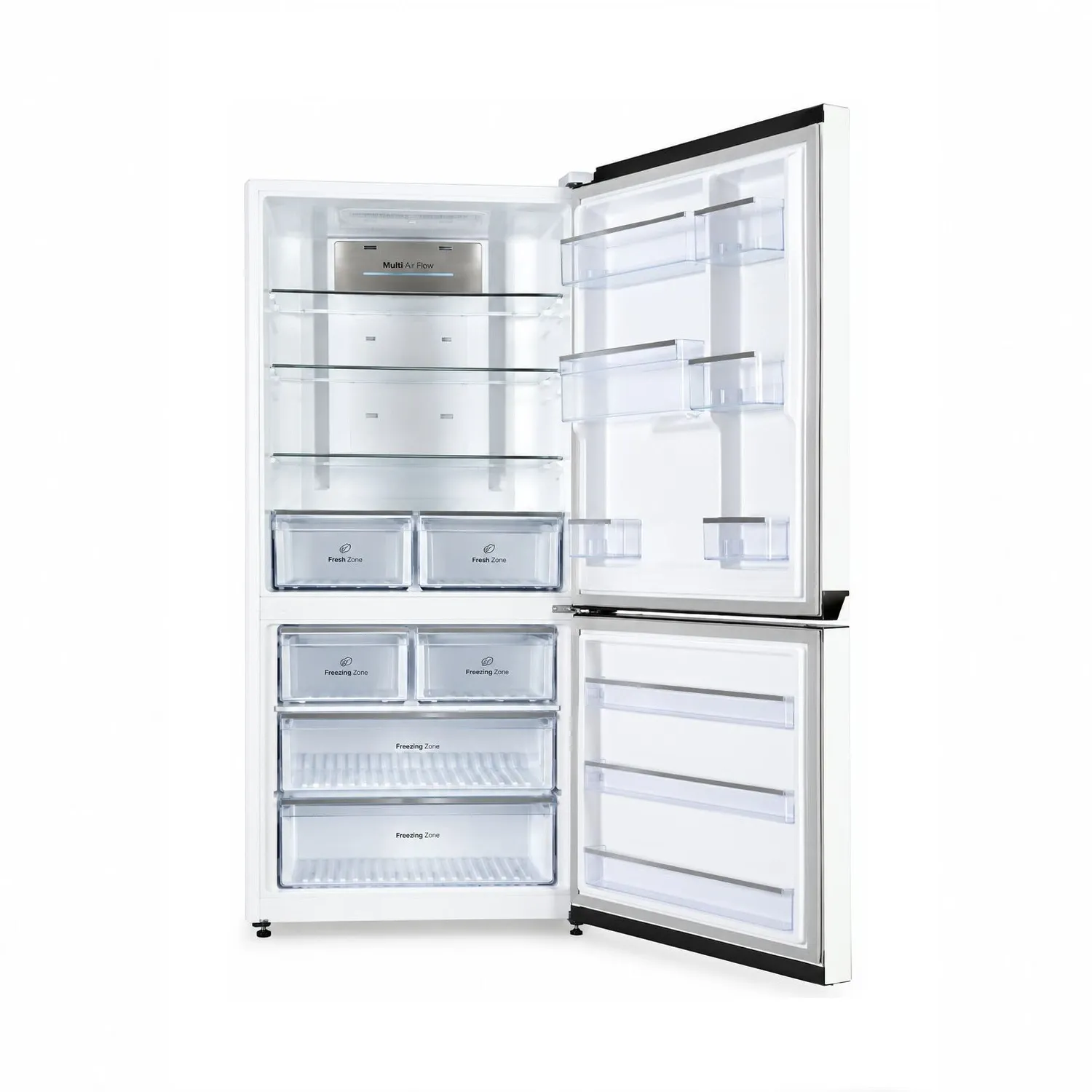 یخچال فریزر مجیک مدل MB 842 Ice AF سفید - Image 2